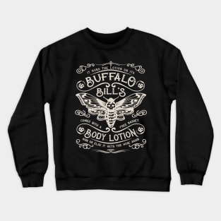 Buffalo Bill's Body Lotion Label Crewneck Sweatshirt